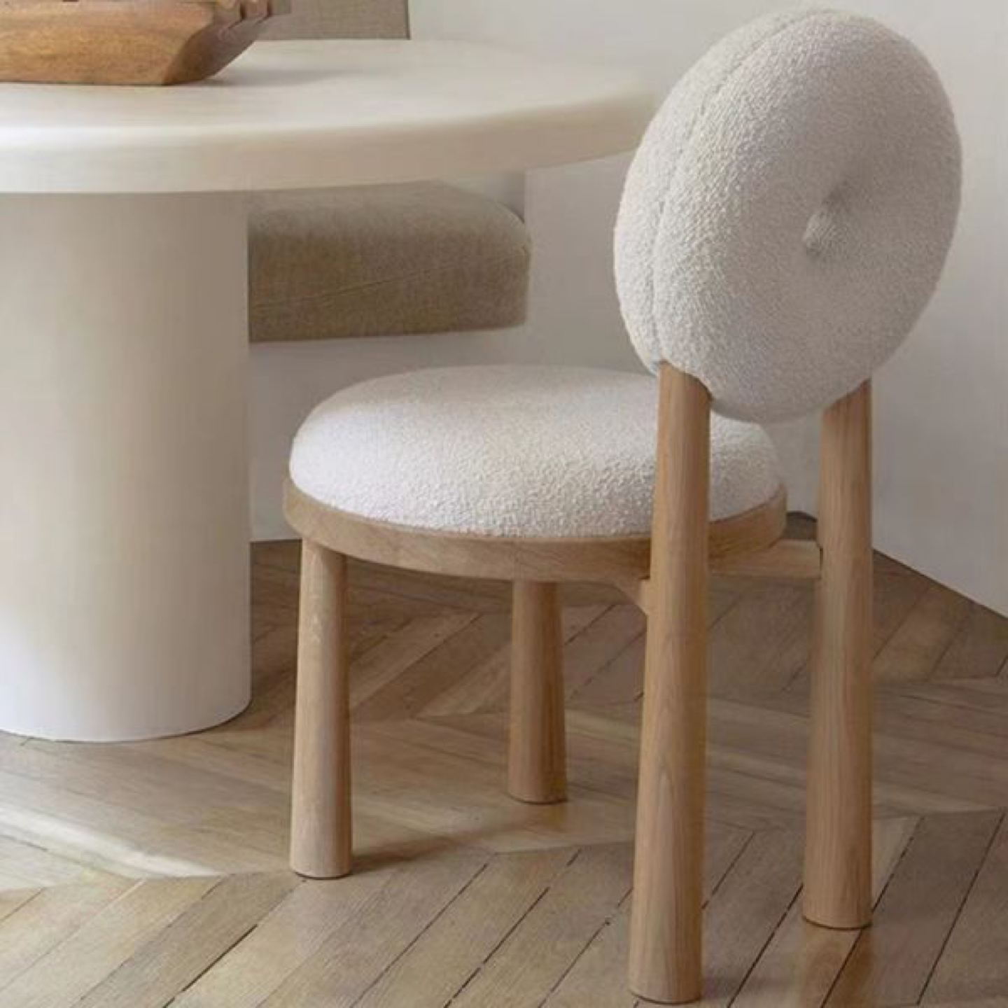Boucle Chairs set of 4