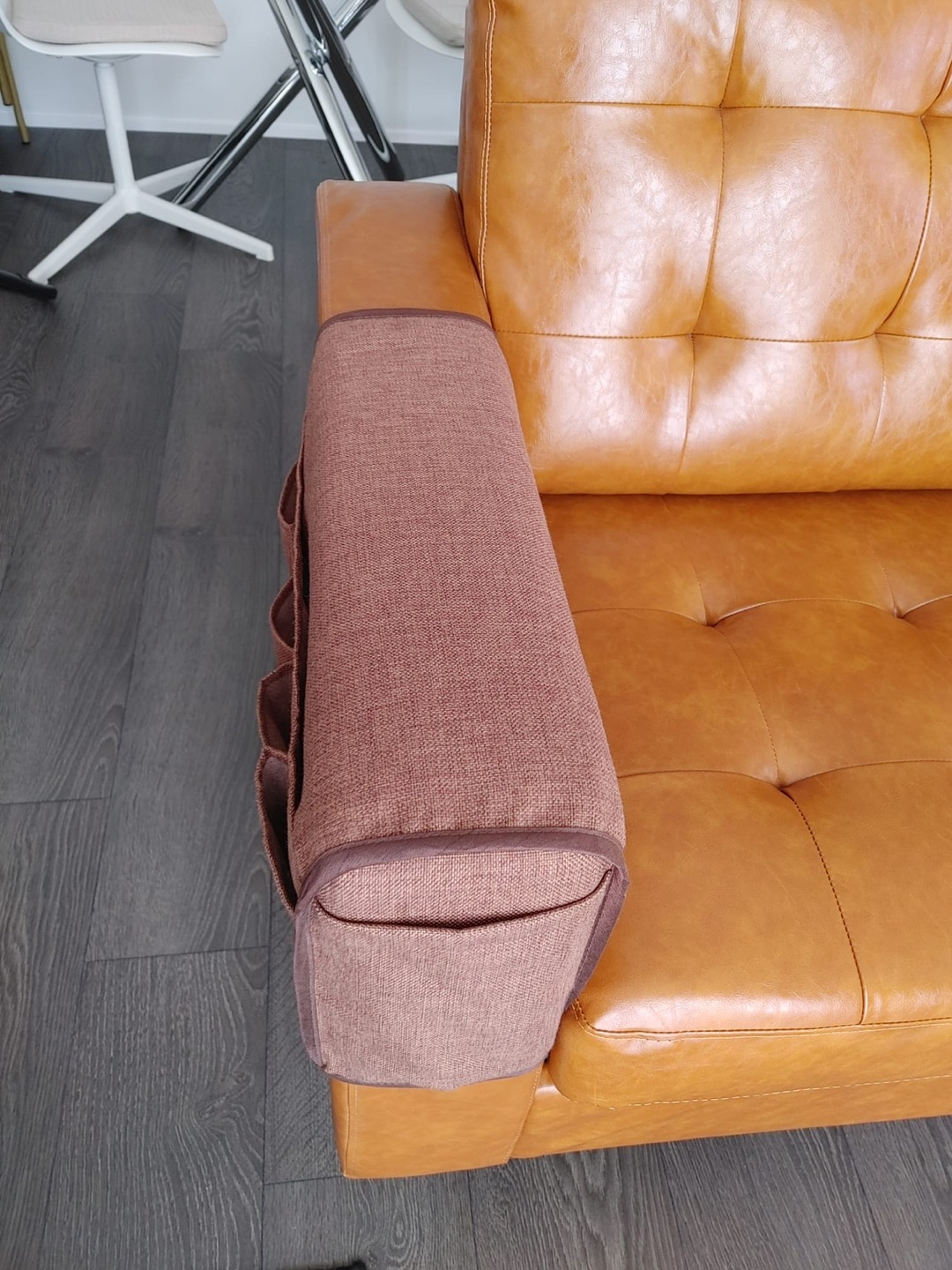 76” love seat leather sofa - photo 5