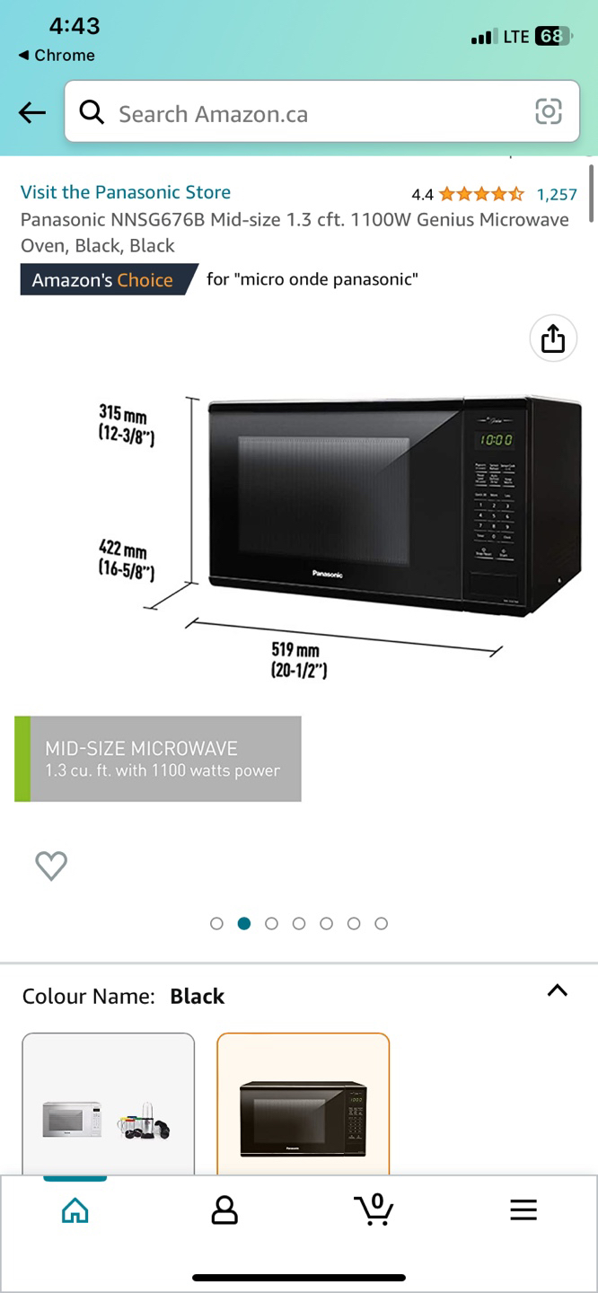 Large Panasonic Microwave 🍲 - photo 5