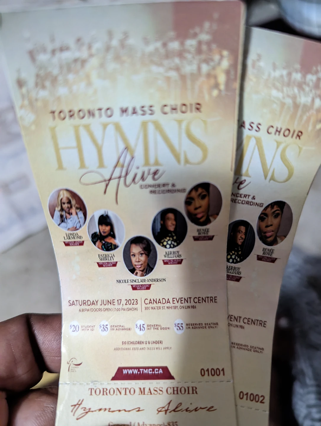 Toronto Mass Choir Concert Tickets