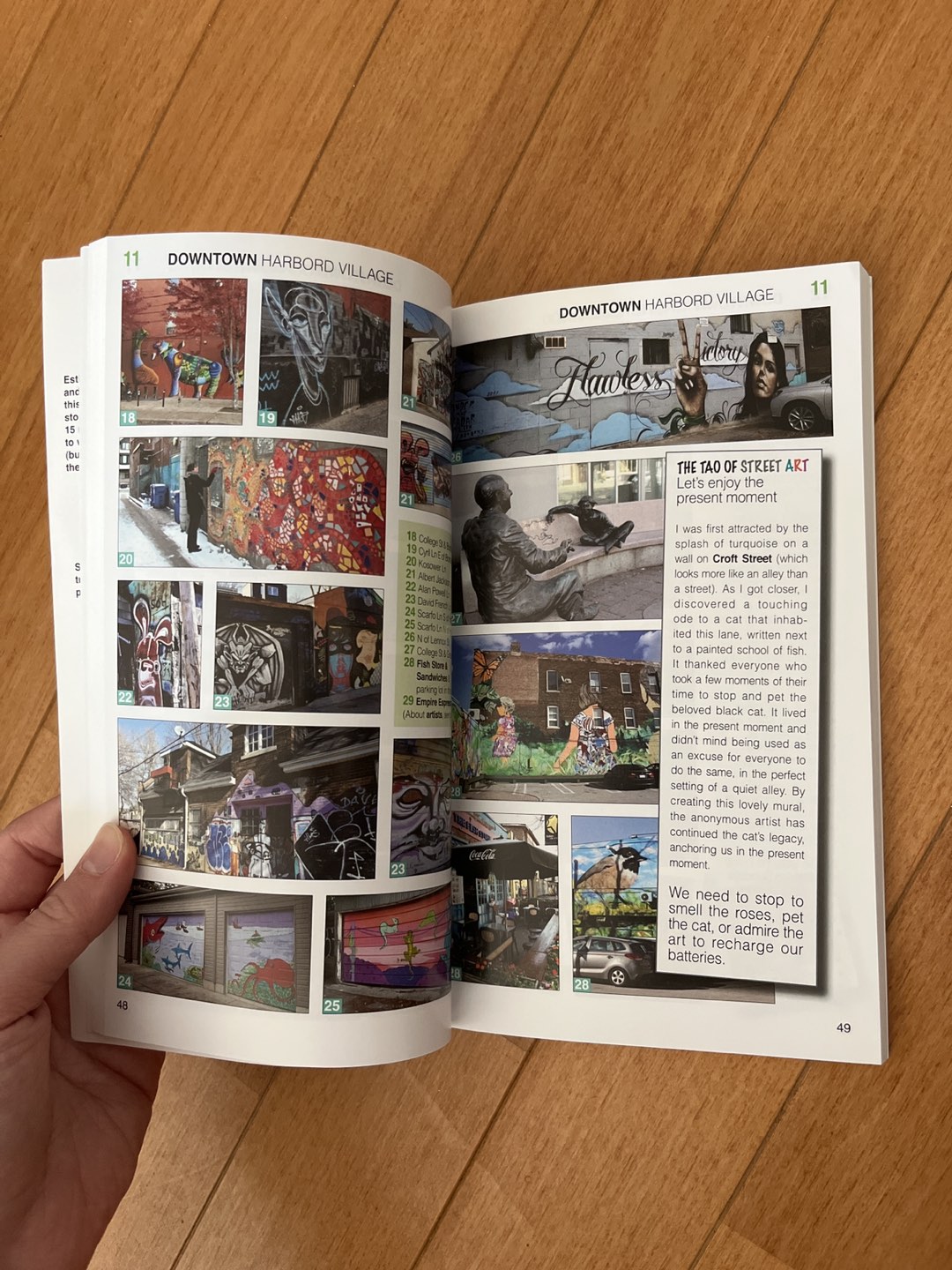 Book on street art in Toronto with maps and and guides - photo 2