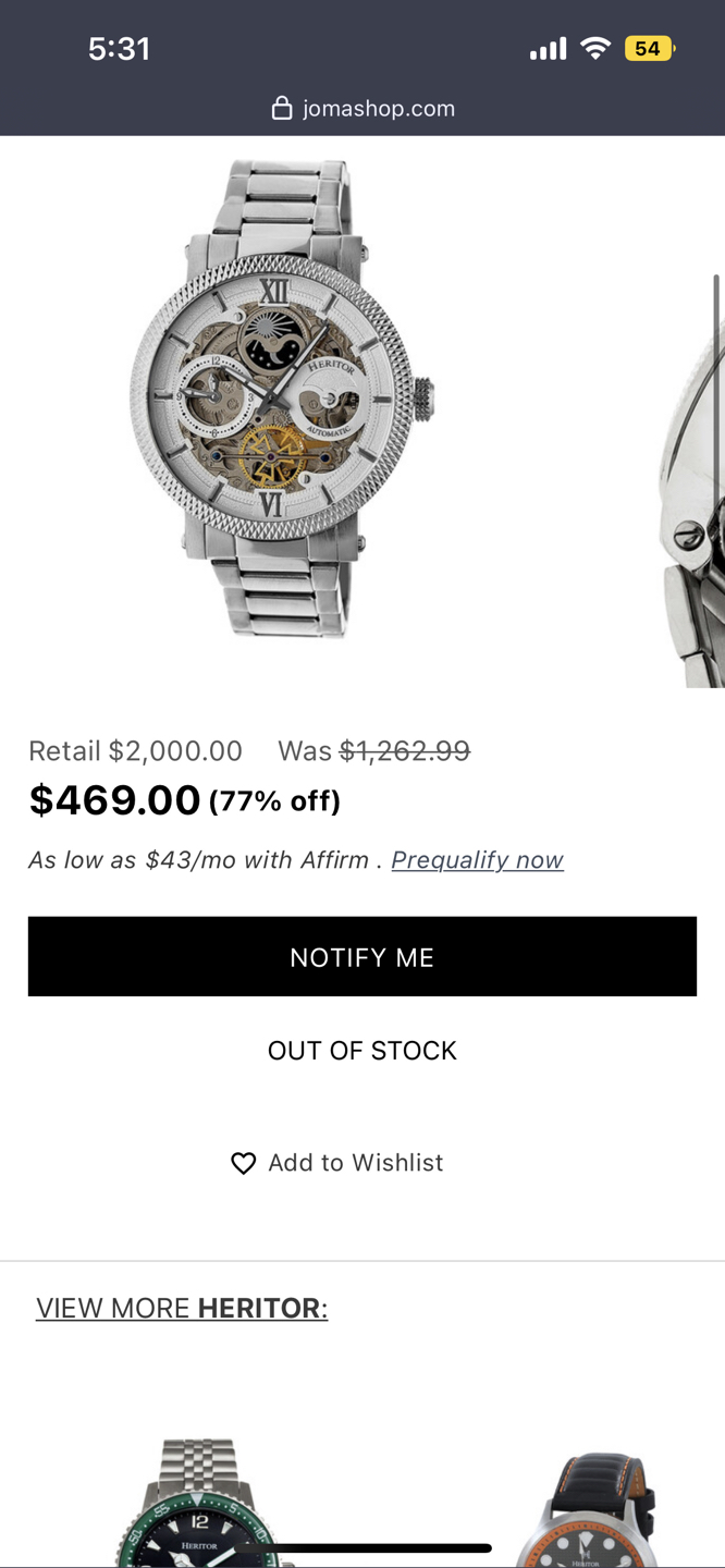 Men’s Watch (Brand New) image indicator(4)