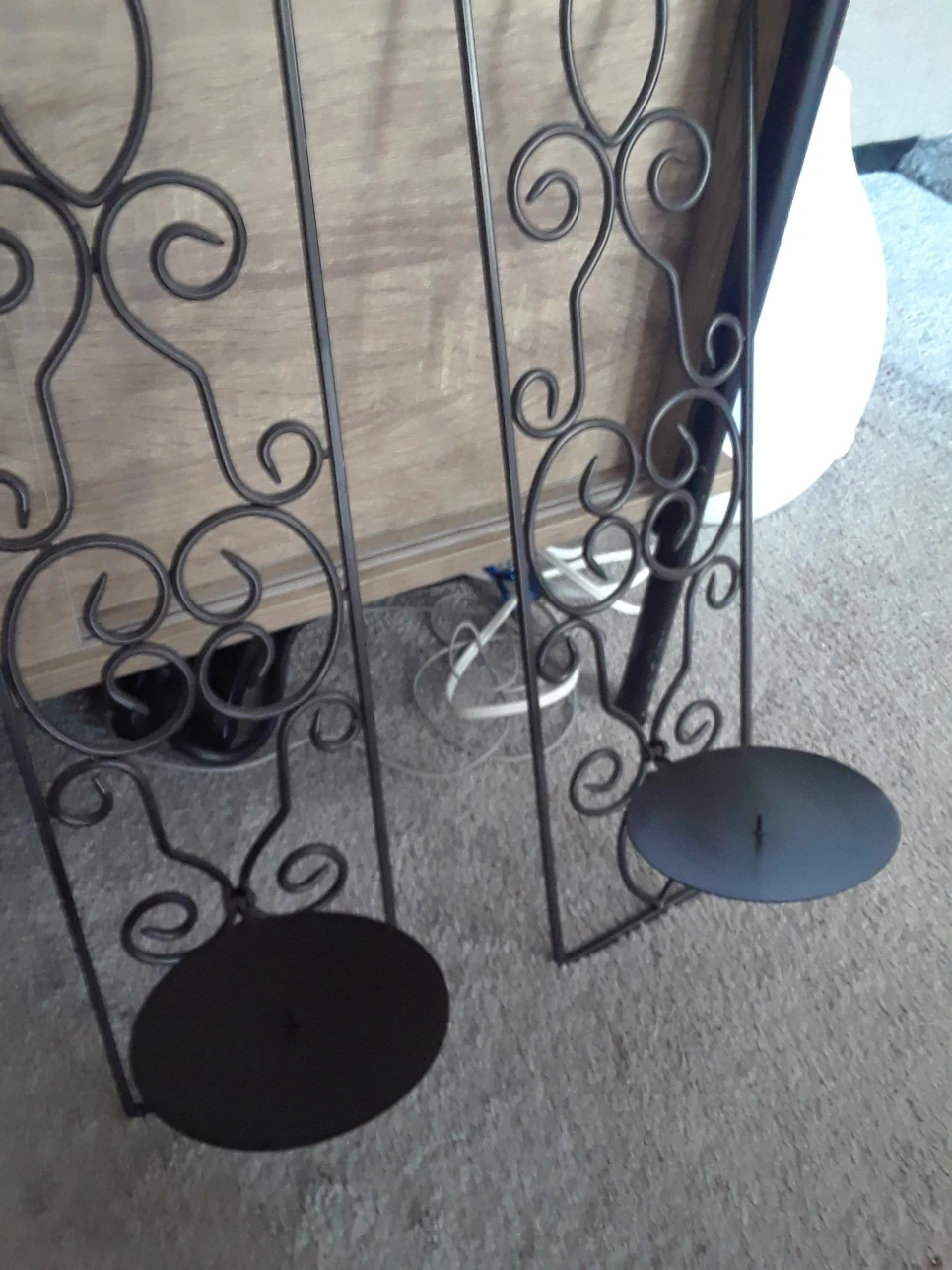 nice black candle holders thumbnail