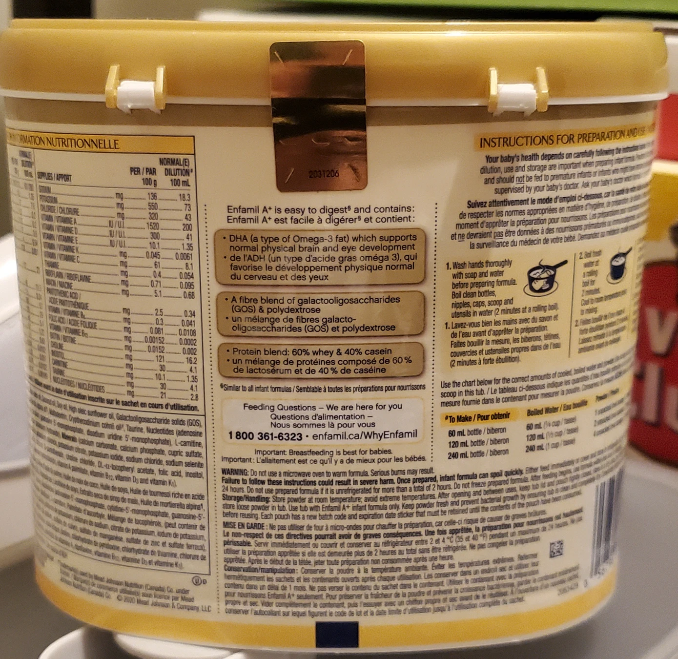 ENFAMIL POWDER FORMULA SEALED. - photo 4
