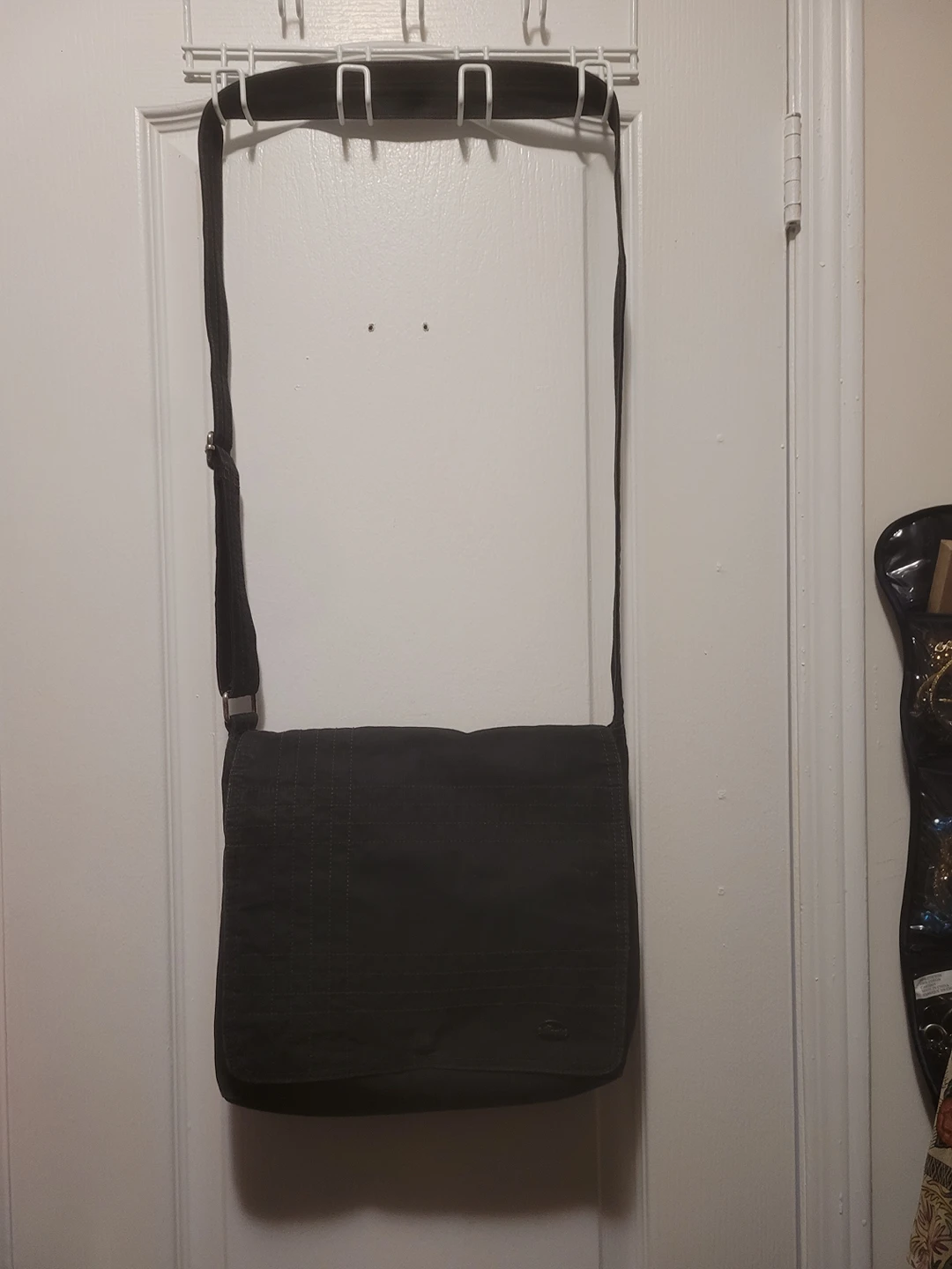 roots cross body cotton bag thumbnail