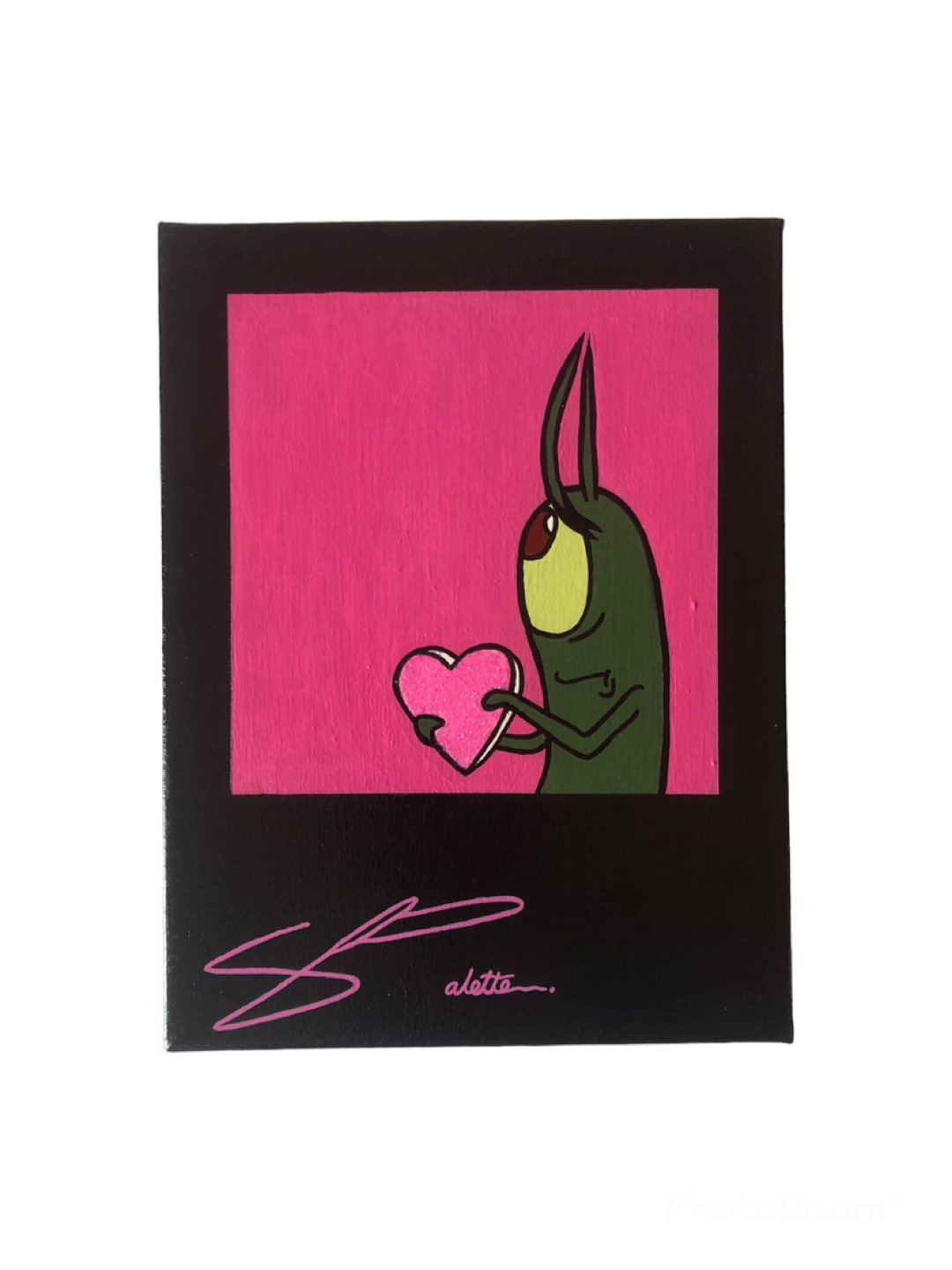 Plankton Meme Acrylic Painting thumbnail
