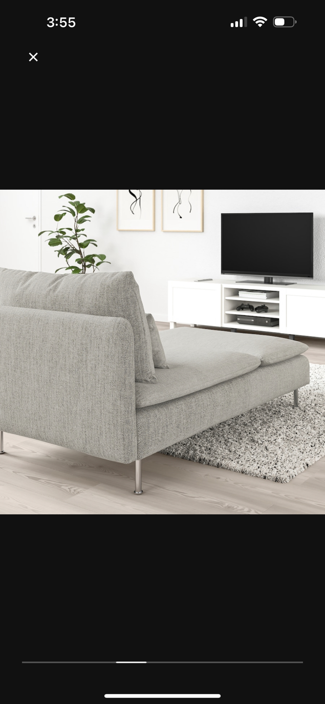 Soderham ikea chaise Turquoise - photo 2