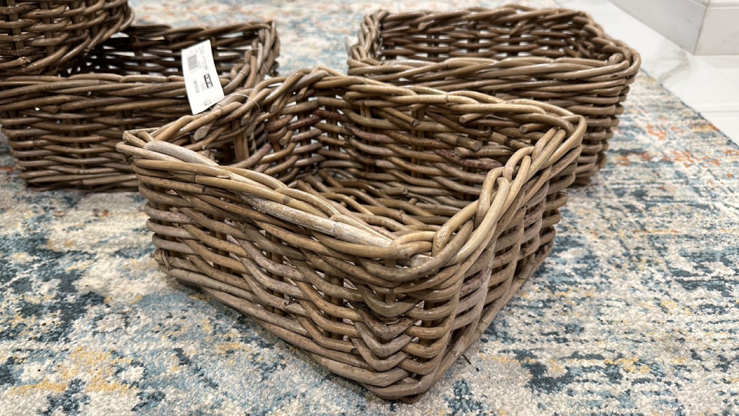 Storage baskets