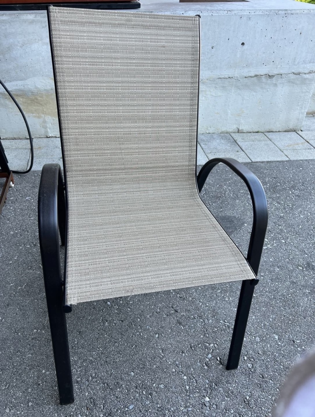 Outdoor patio chairs