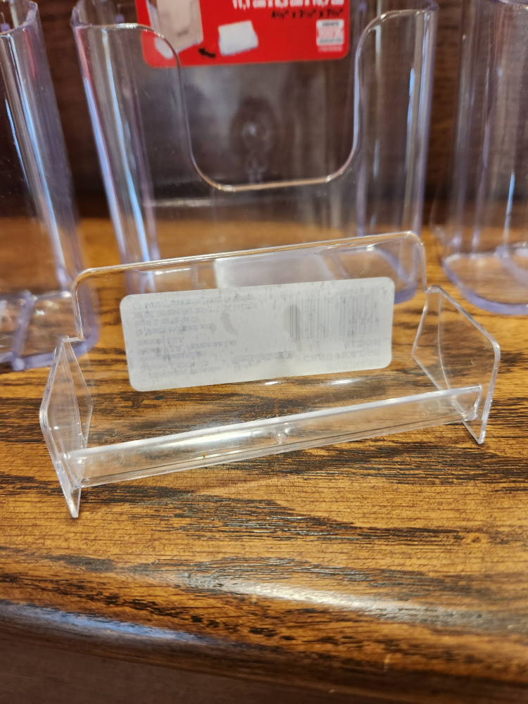 Brand New STAPLES Magazine/ literature/ brochure Holders image indicator(7)