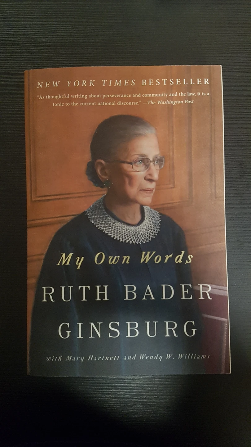 My Own Words by Ruth Bader Ginsburg thumbnail