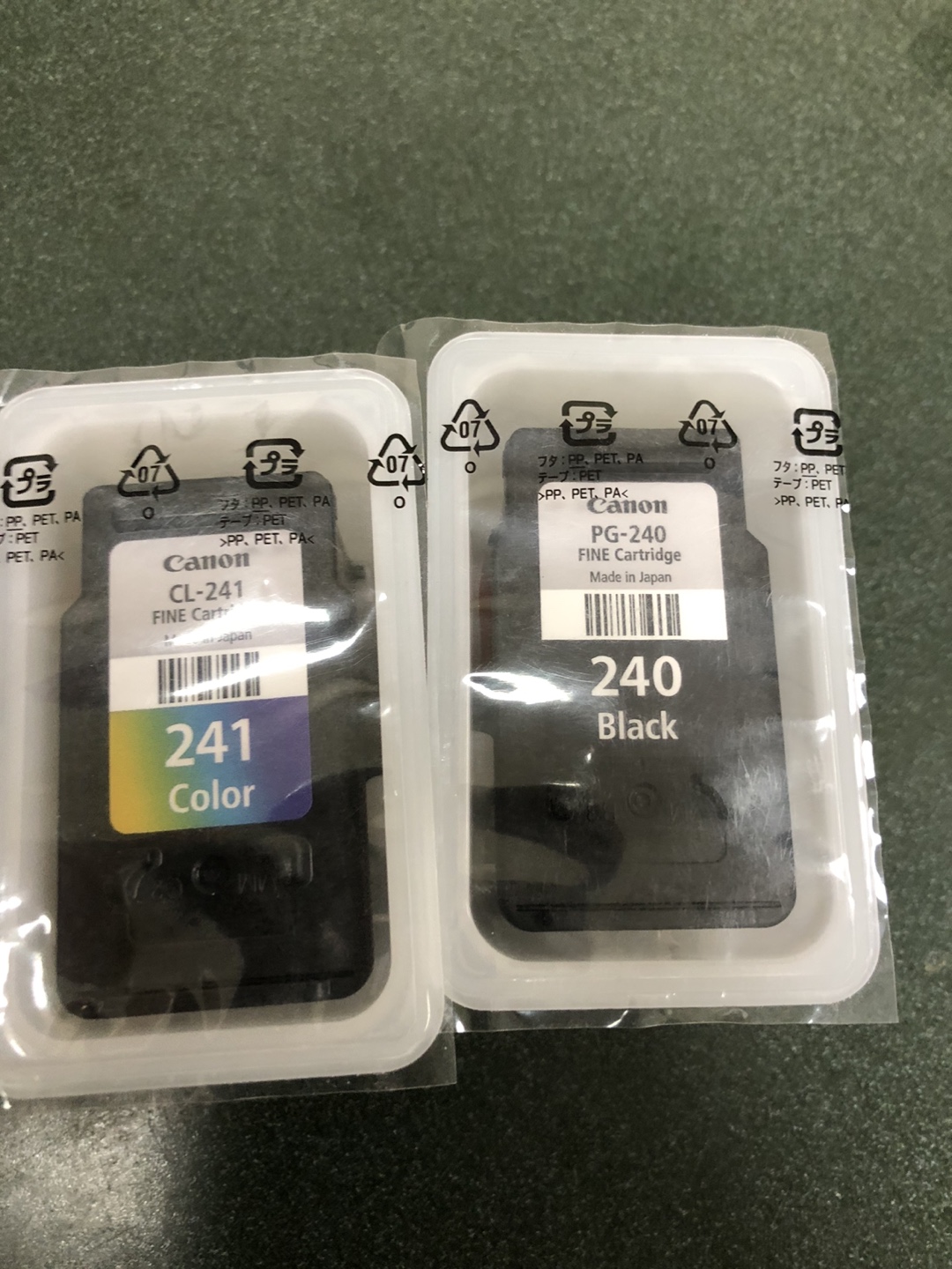 Brand new canon ink