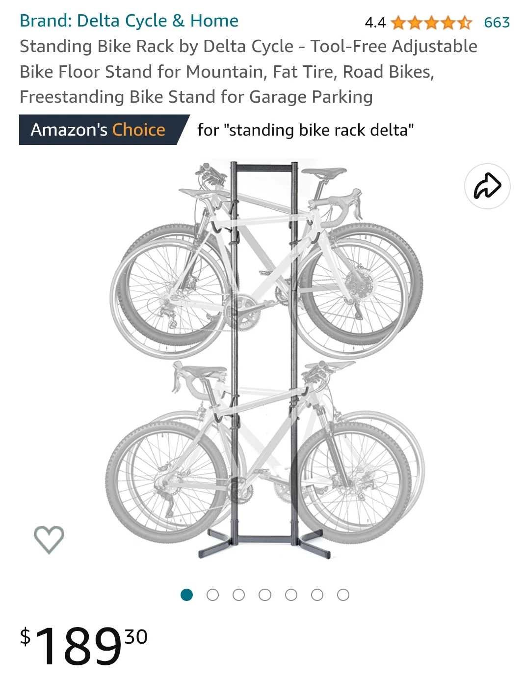 Standing Bike Rack by Delta Cycle - photo 2