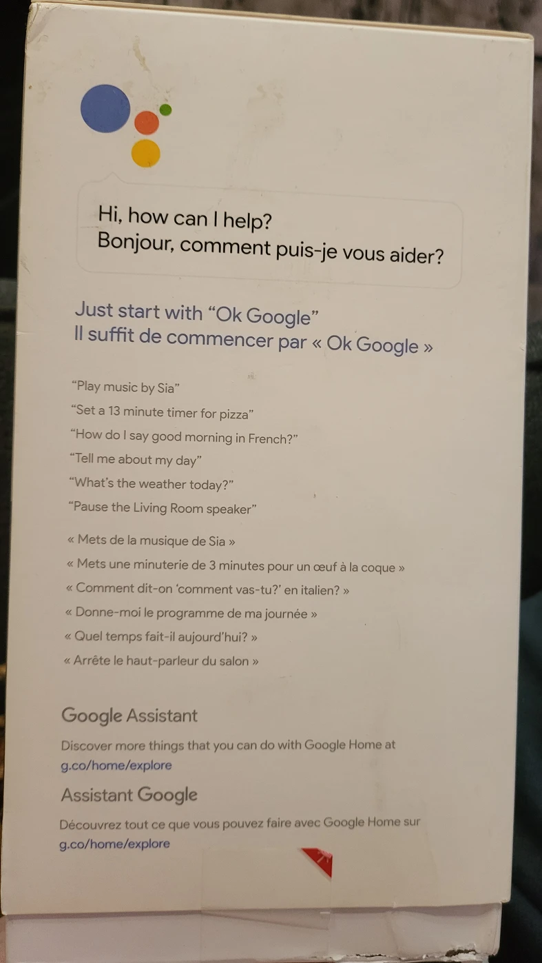 brand new google home - photo 2