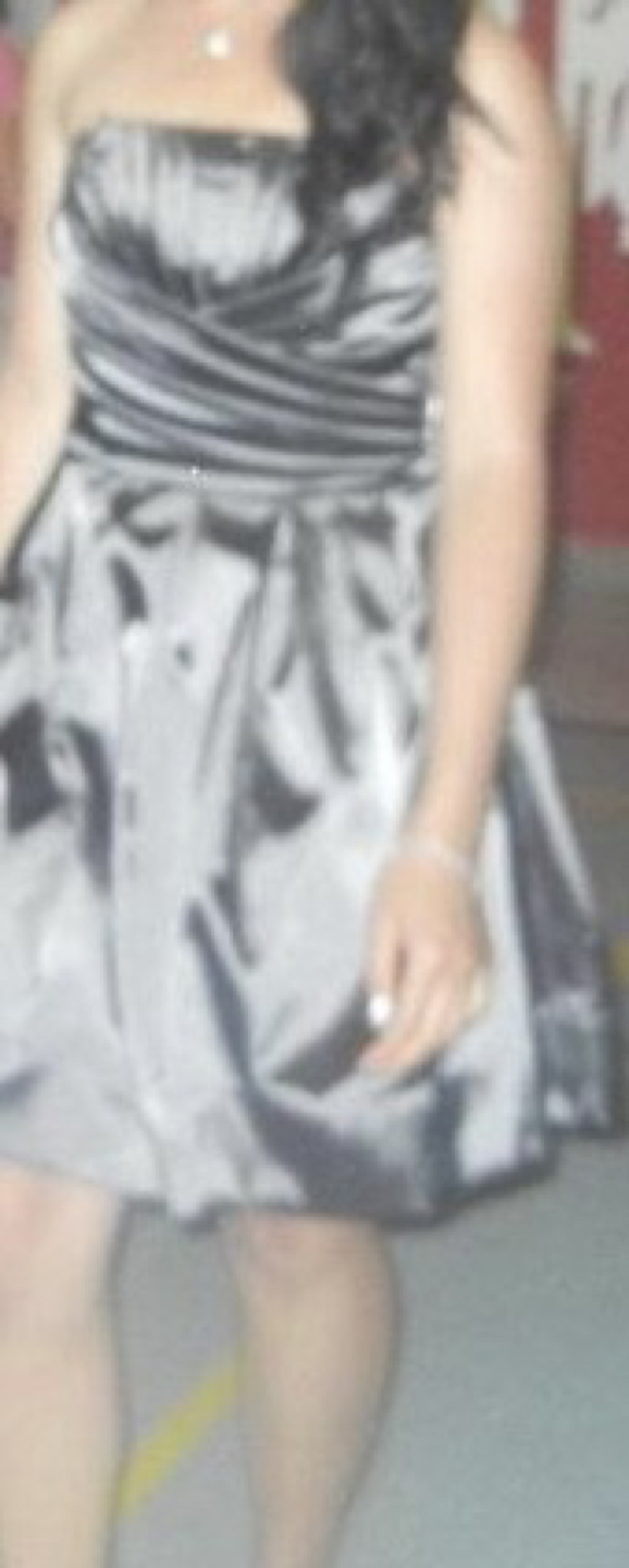Strapless Dark Gray Mini dress - photo 5