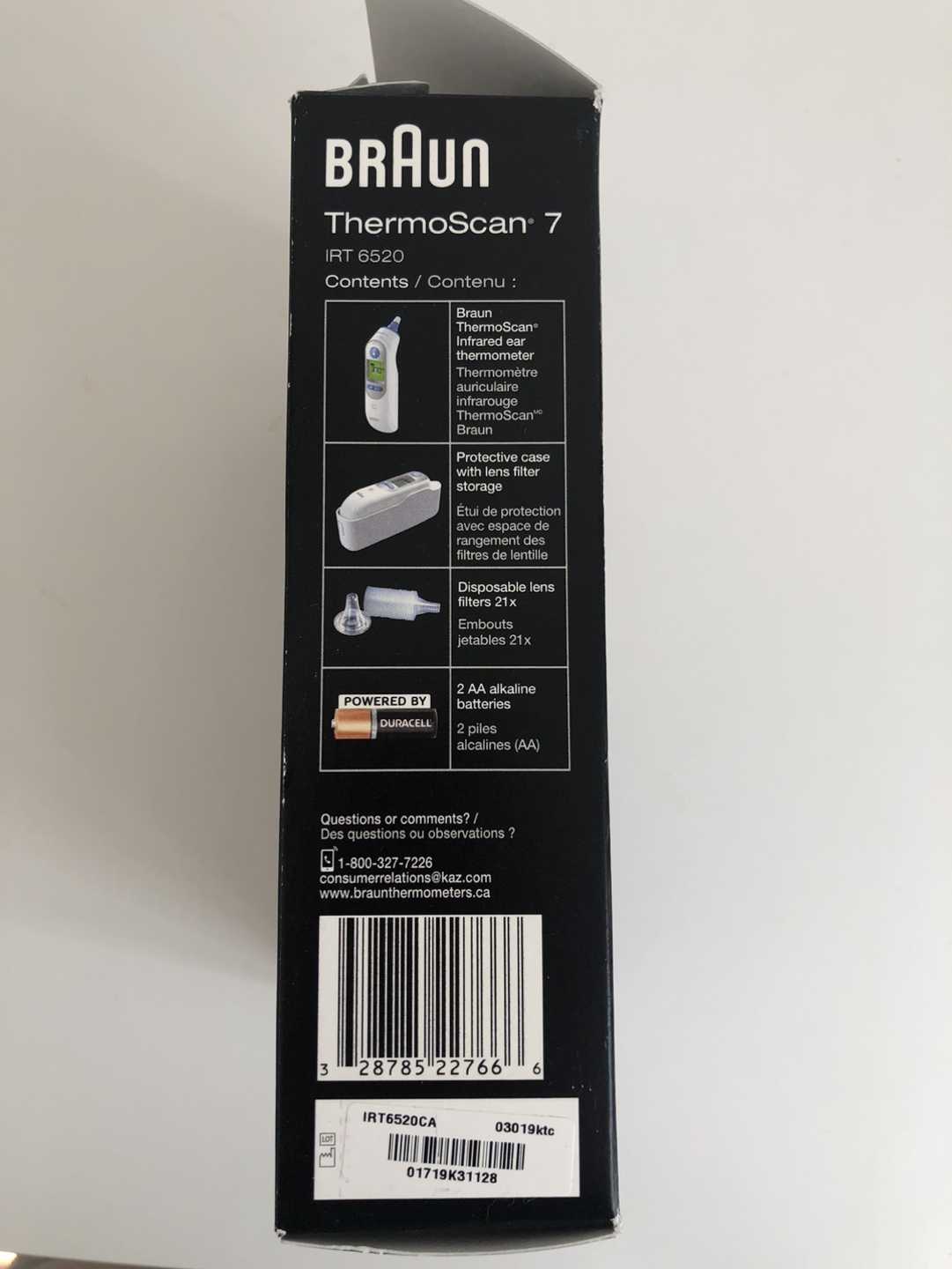 Braun IRT6520CA ThermoScan 7 Ear Thermometer image indicator(4)