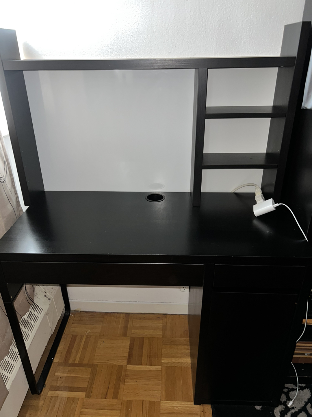 Micke IKEA Desk with dry erase board thumbnail