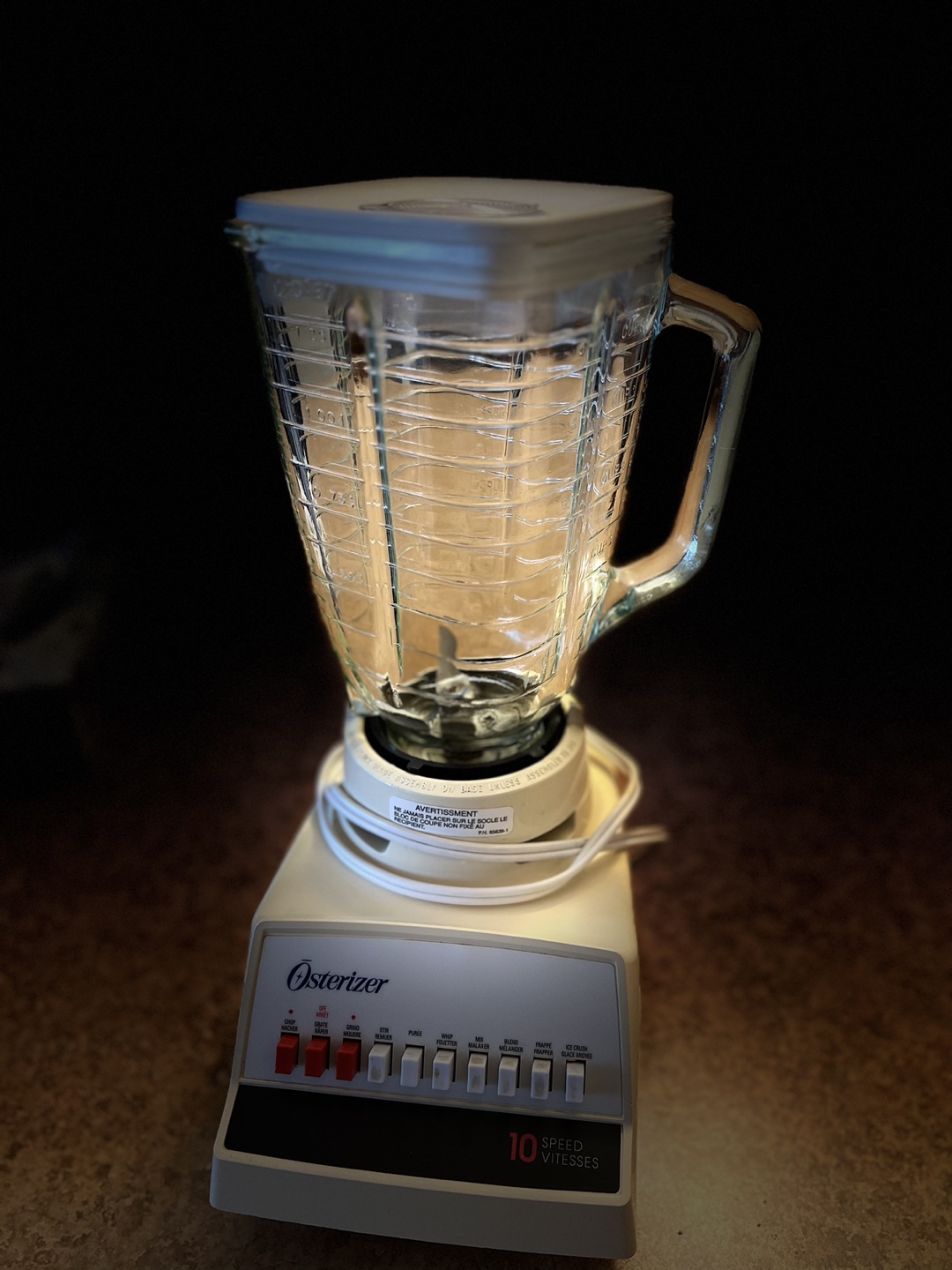 Vintage Osterizer (blender) 10 Speed thumbnail