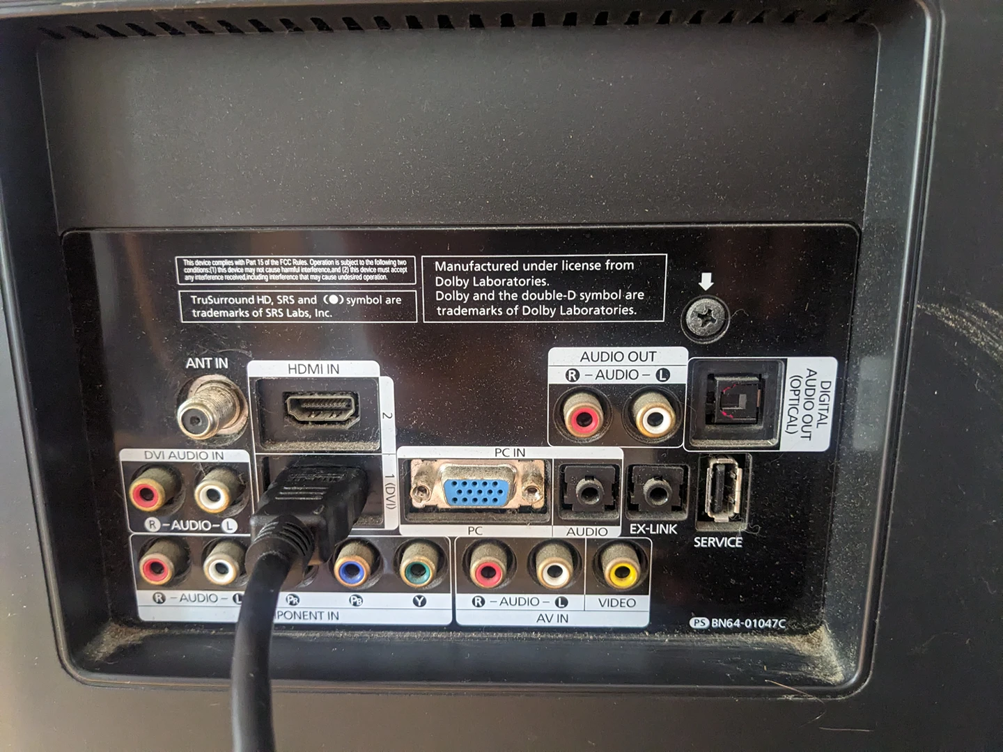 SAMSUNG 32 in 720p LCD TV image indicator(2)