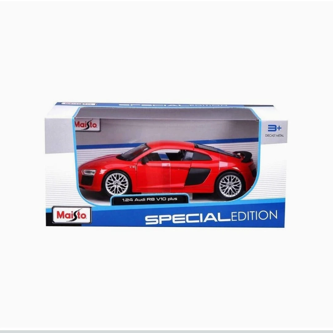 Audi R8 V10 plus special edition diecast metal model car 1:24 - photo 2