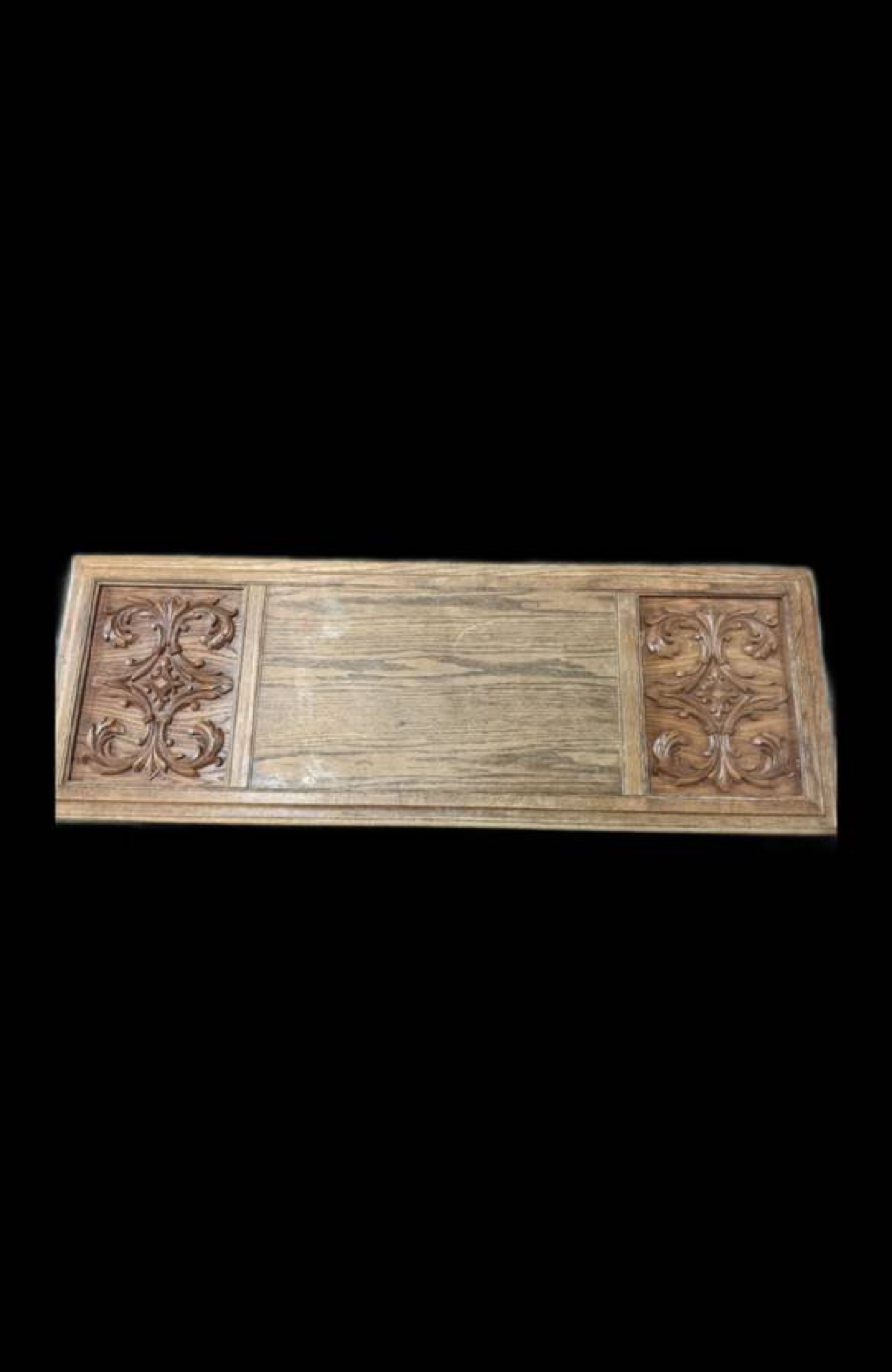 Beautiful💰antique carved wood coffee table/console/TV stand thumbnail