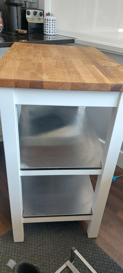 Stand Alone Kitchen Island with Wheels - photo 2