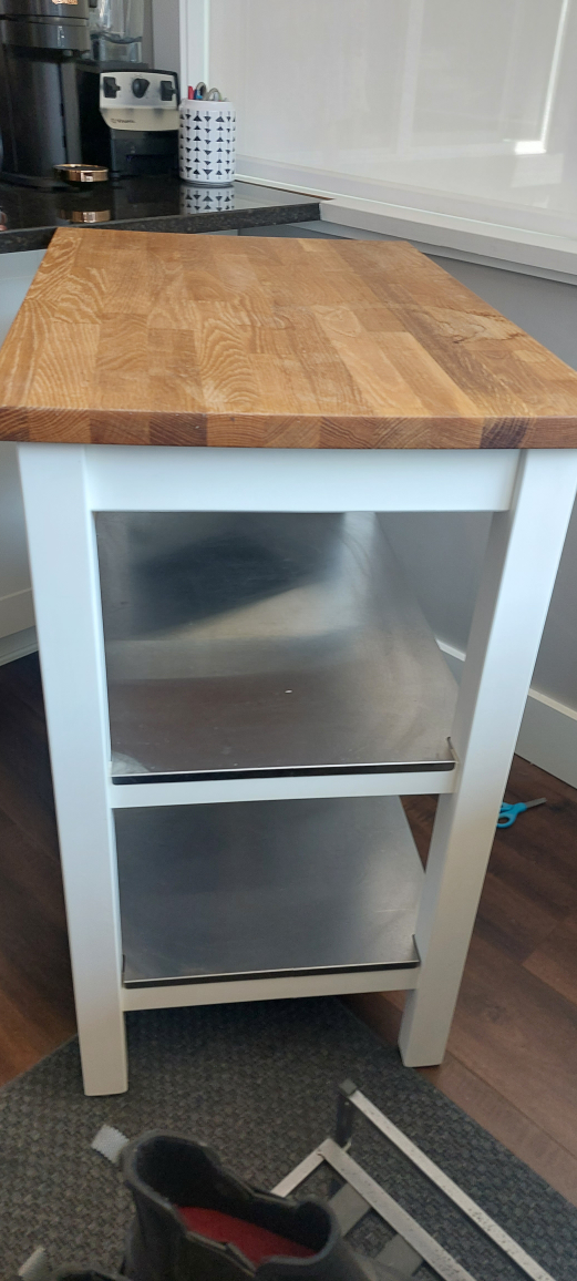 Stand Alone Kitchen Island with Wheels - photo 3
