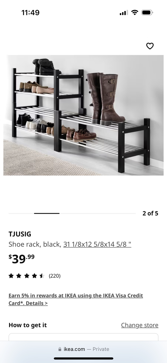 Shoe rack - photo 3