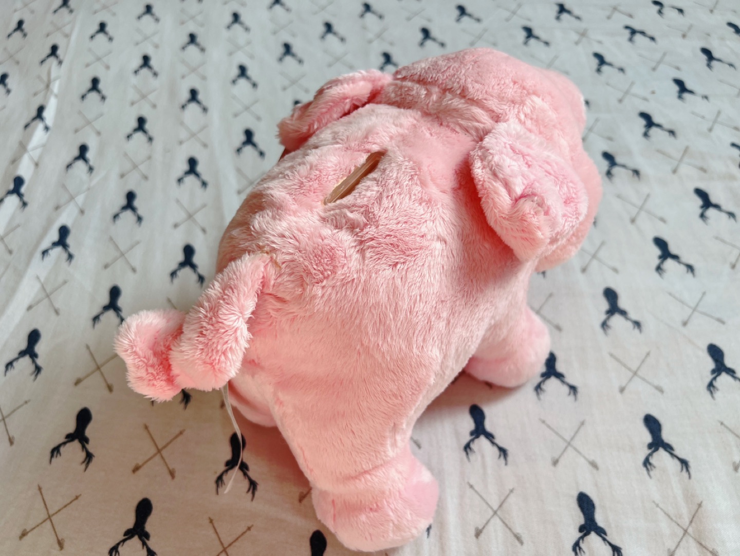 Papyrus Fluffy Piggy Bank Brand New - photo 4