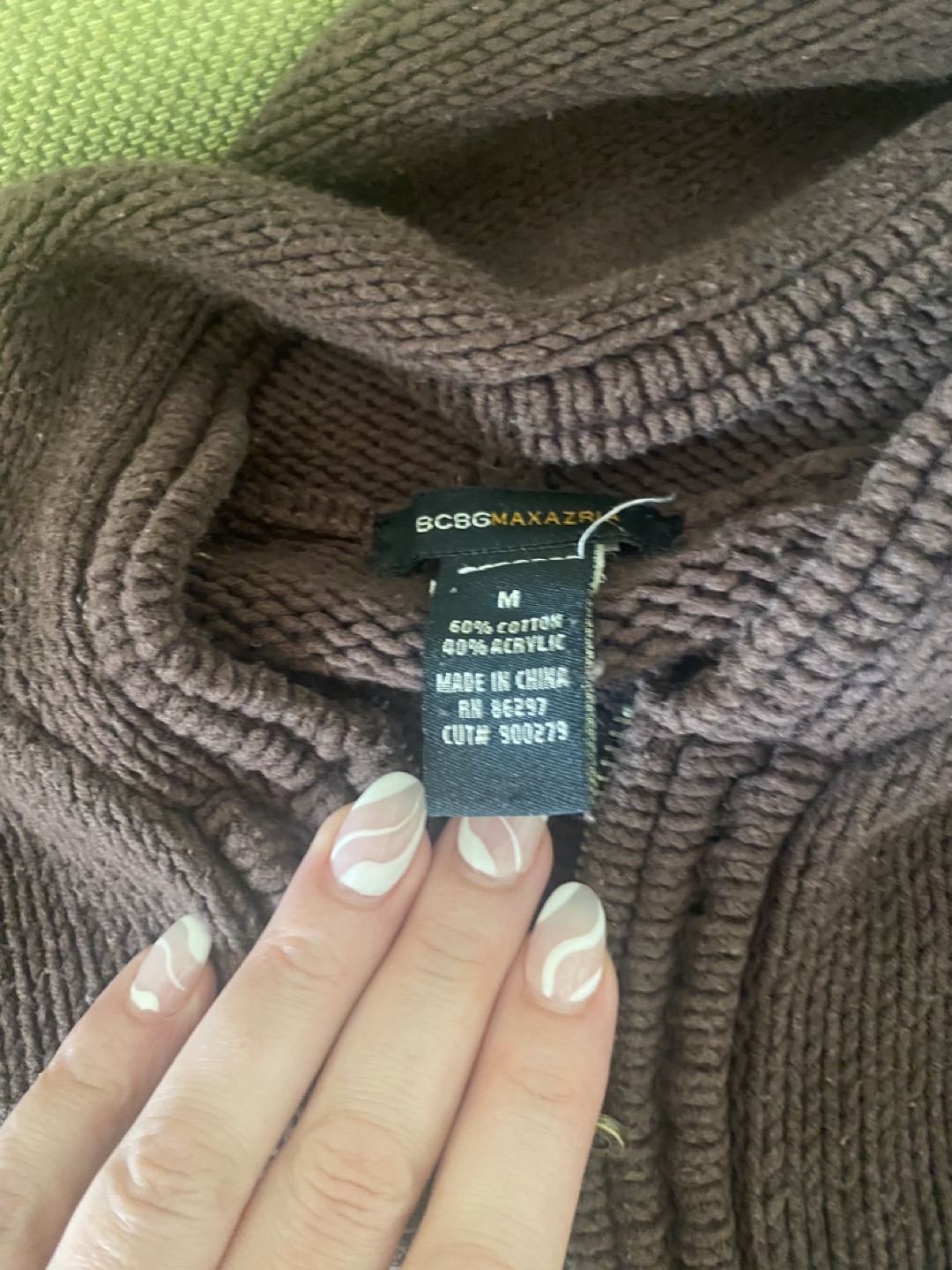 Brown cardigan size Med - photo 3