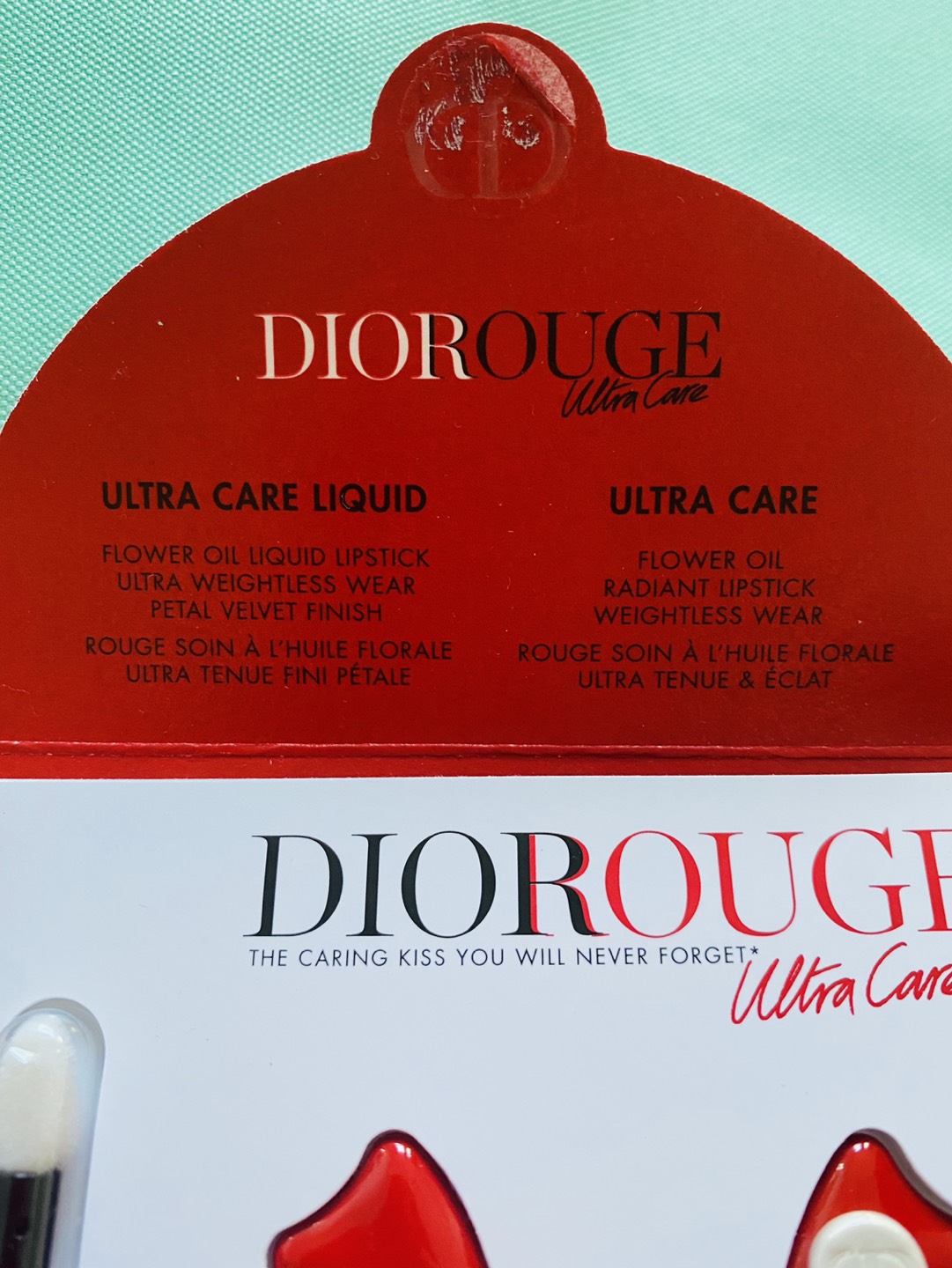 Dior rouge new couture lipstick samples, both for 20$! image indicator(2)