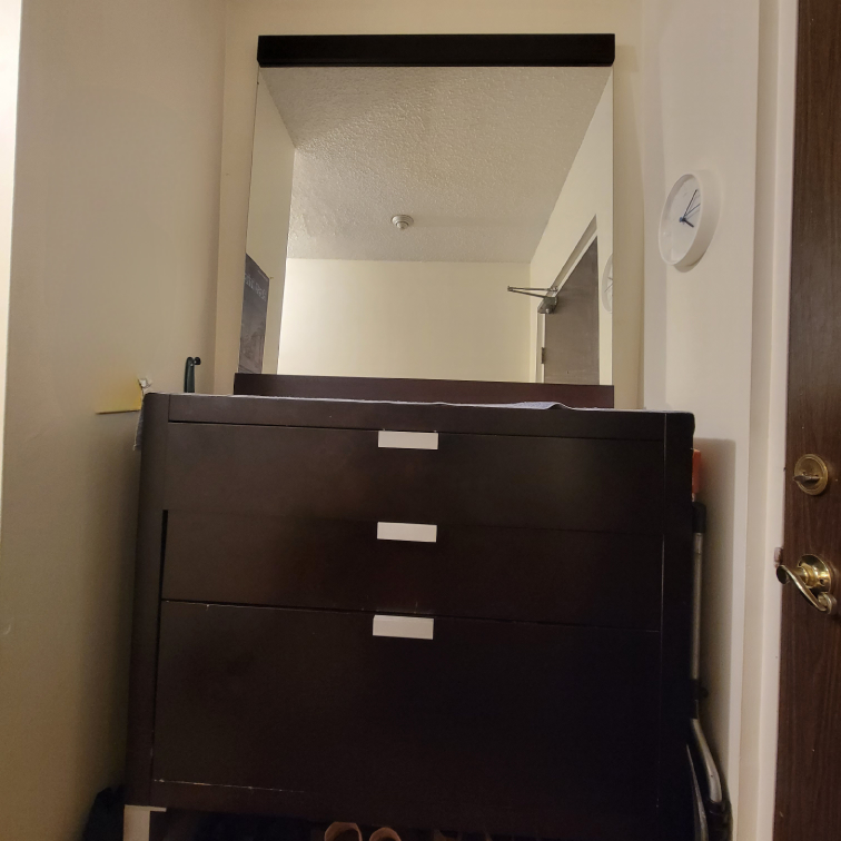 EQ3 Dresser with Mirror#freecycle