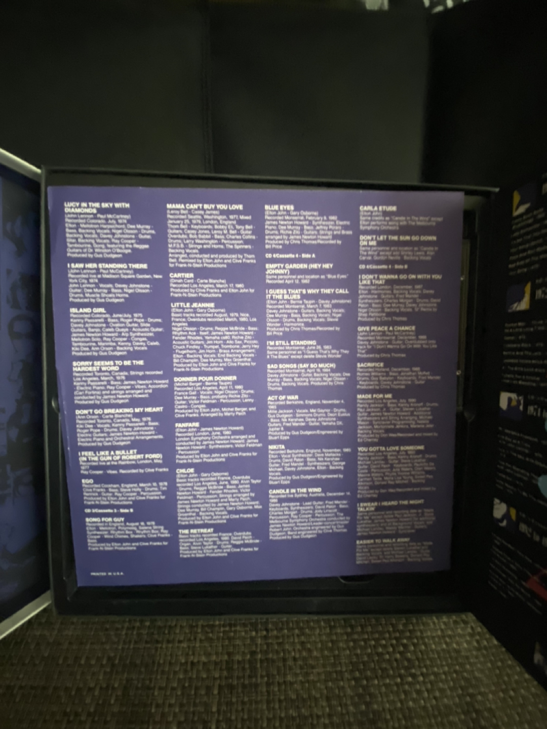 Elton John, To Be Continued - 4 CD Box Set EUC image indicator(7)