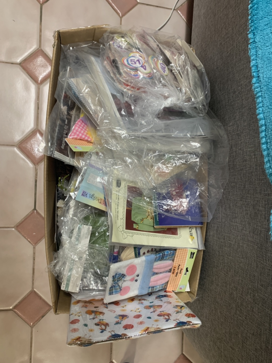 Mystery Box of Craft Supplies - photo 2