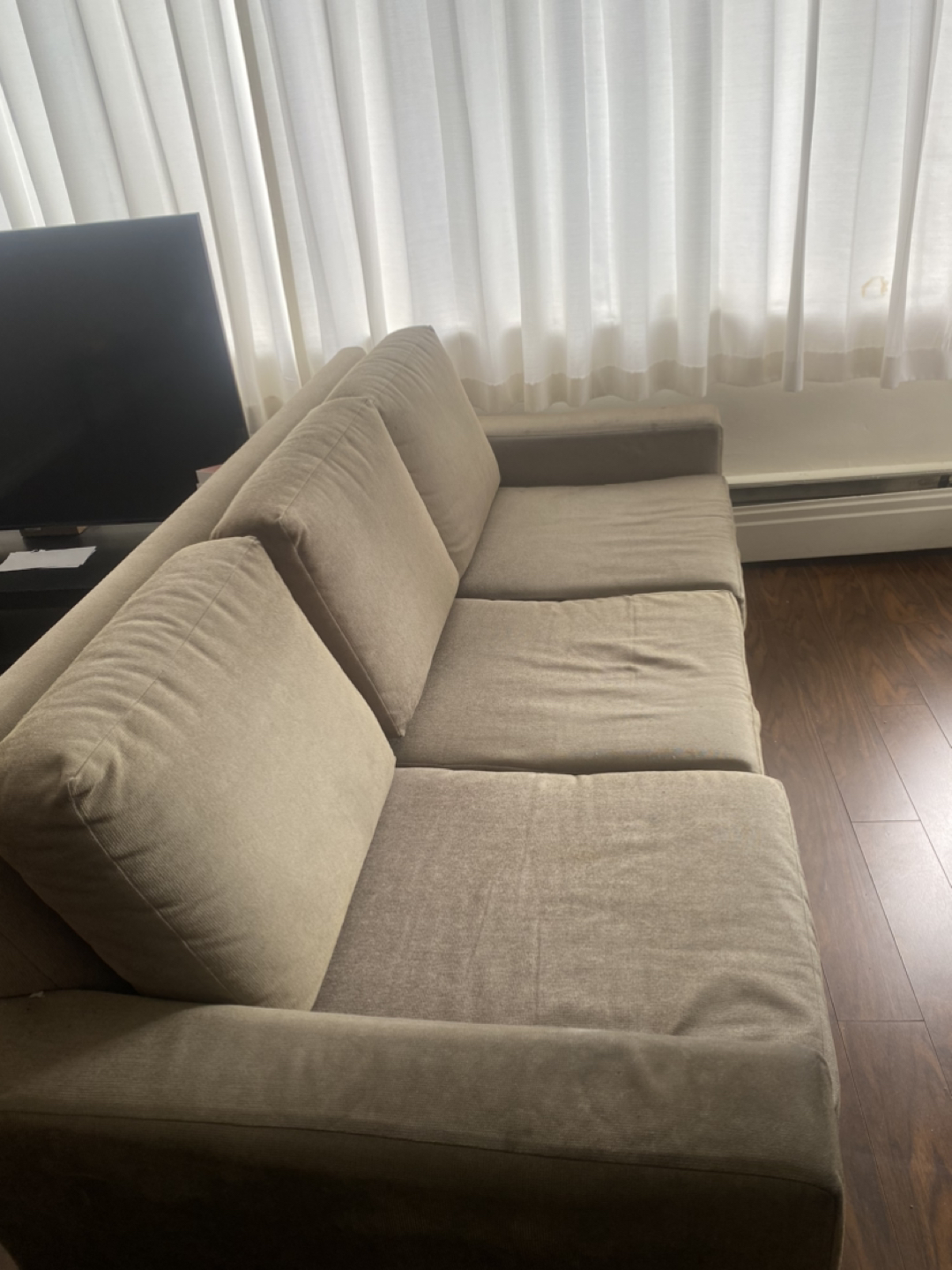 Beige couch x2