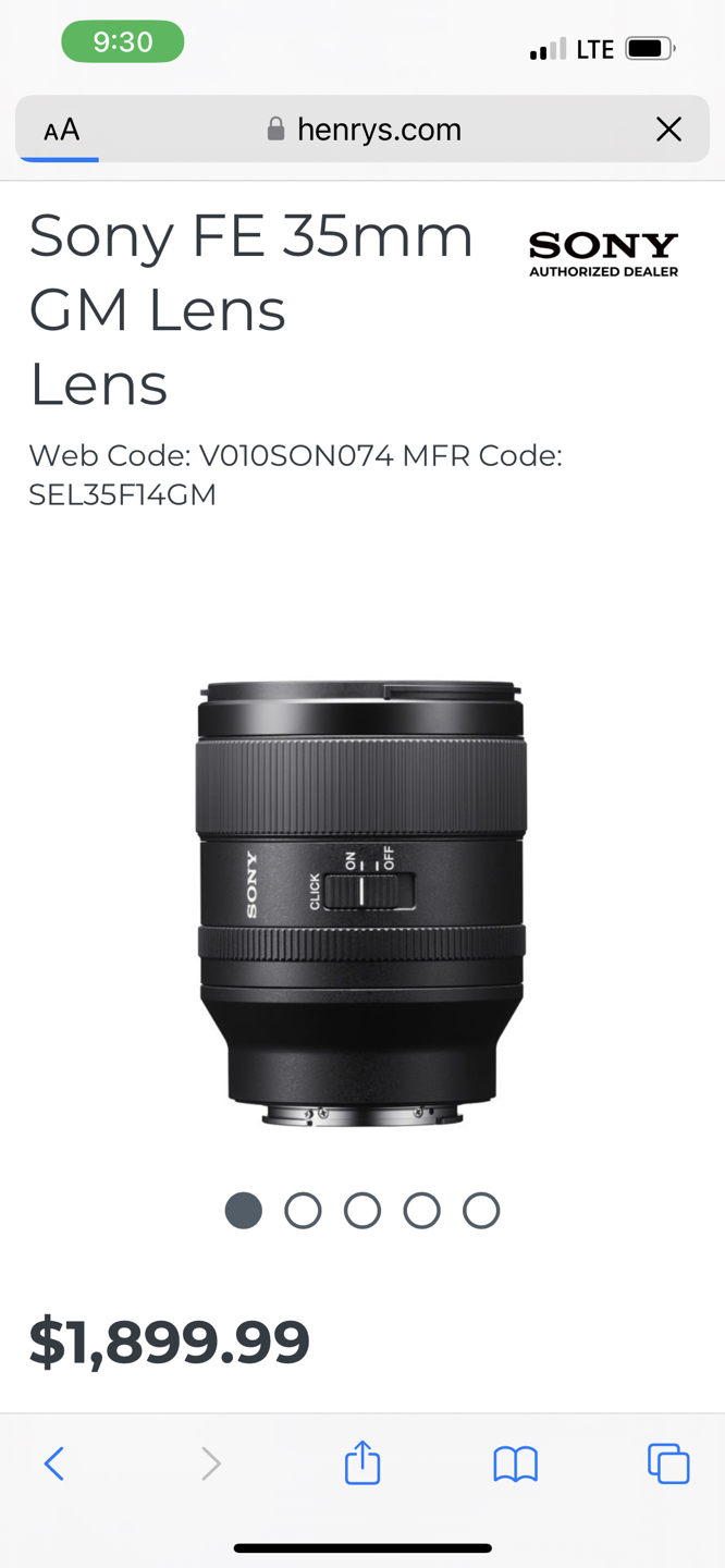 Sony 35gm