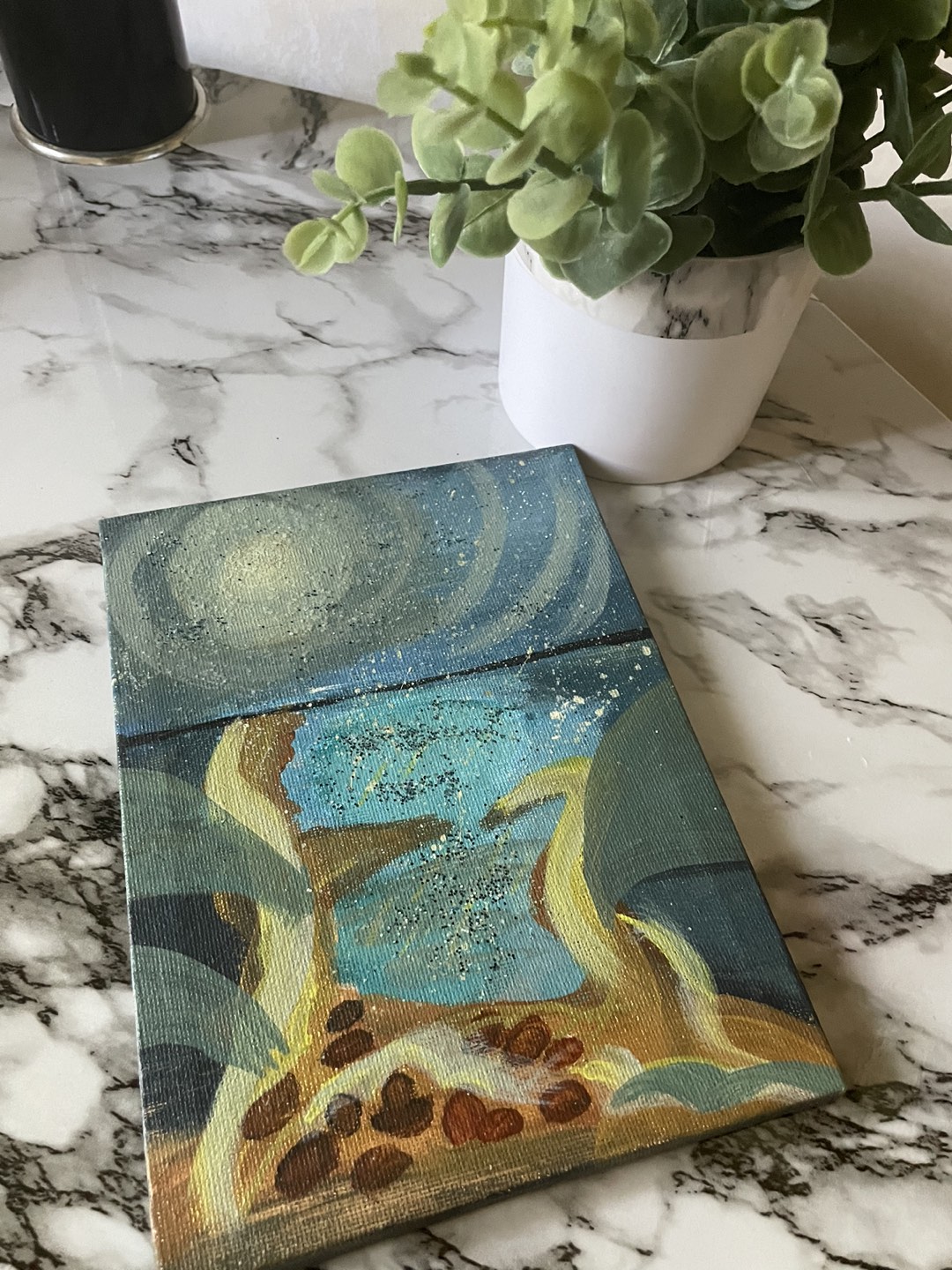 Painting on canvas