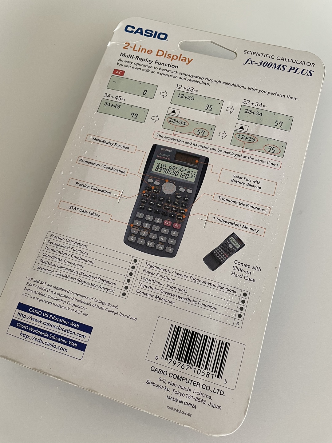 Casio scientific calculator - photo 2