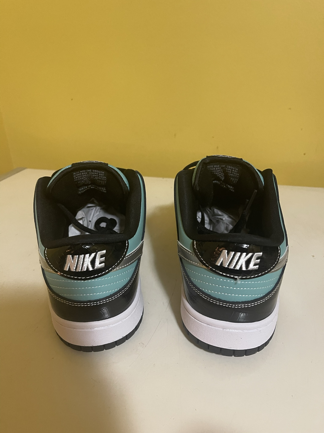 Custom Air Dunk AF1 Low Not High Men’s Size 9 Tiffany SB image indicator(3)