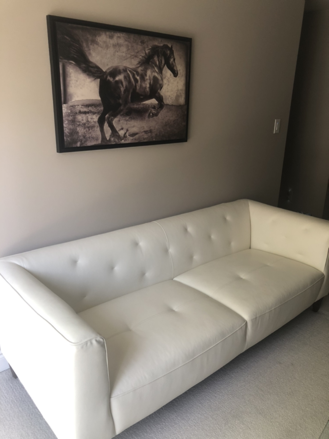 Sofa modern leather - photo 5
