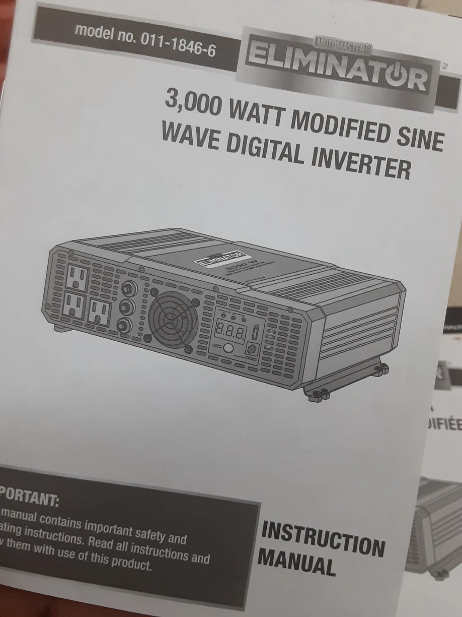 Moto Master Eliminator (Power Inverter) image indicator(5)