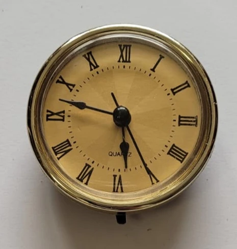 Cute clock incased in a wooden frame image indicator(5)