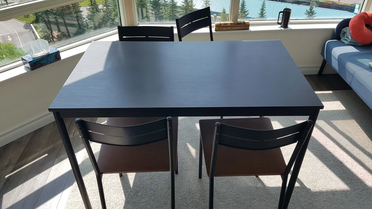 Ikea sandsberg table and 4 chairs. - photo 2
