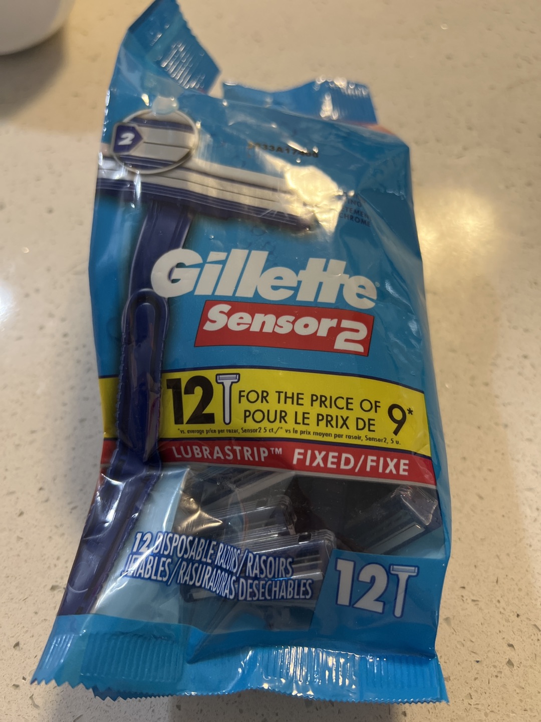 Gillette Sensor 2 - 11 razors left thumbnail