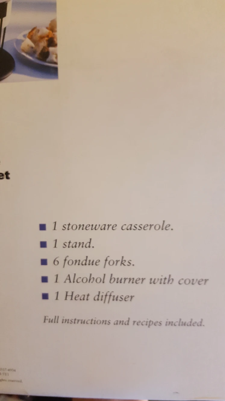 Trudeau Brand Cheese Fondue Bowl Set - photo 3