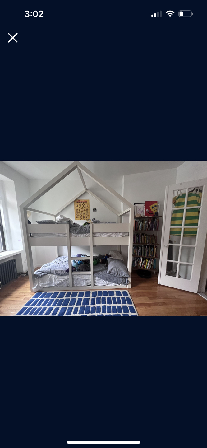 Pottery barn twin over twin bunk beds
