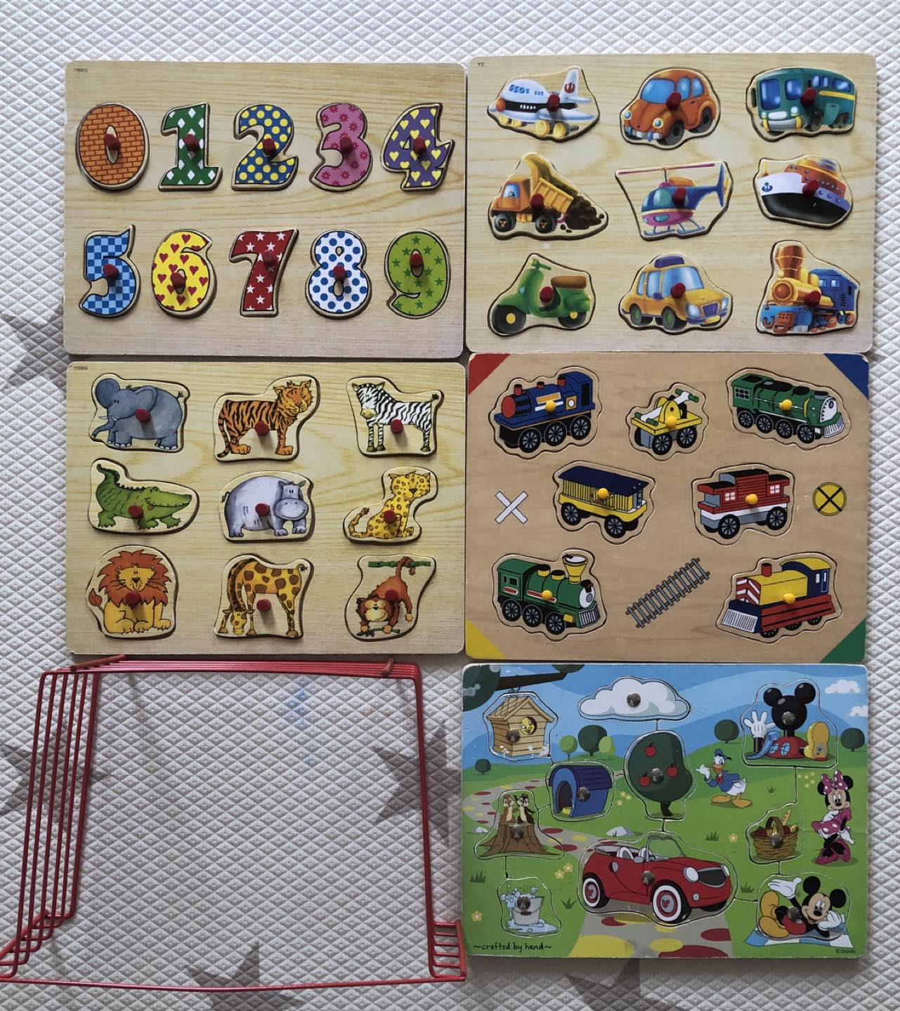 On the Tracks Wooden Puzzle image indicator(3)