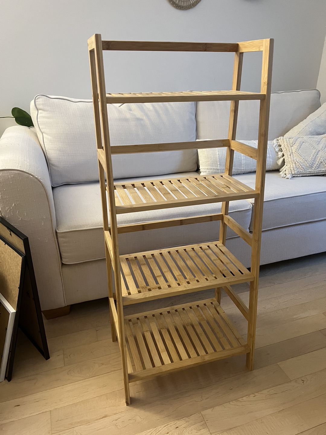 Wooden book shelf