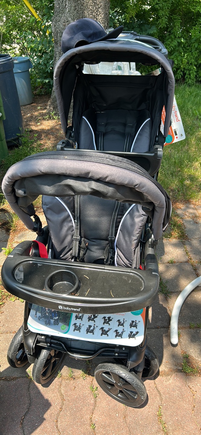 Brand new Babytrend double stroller