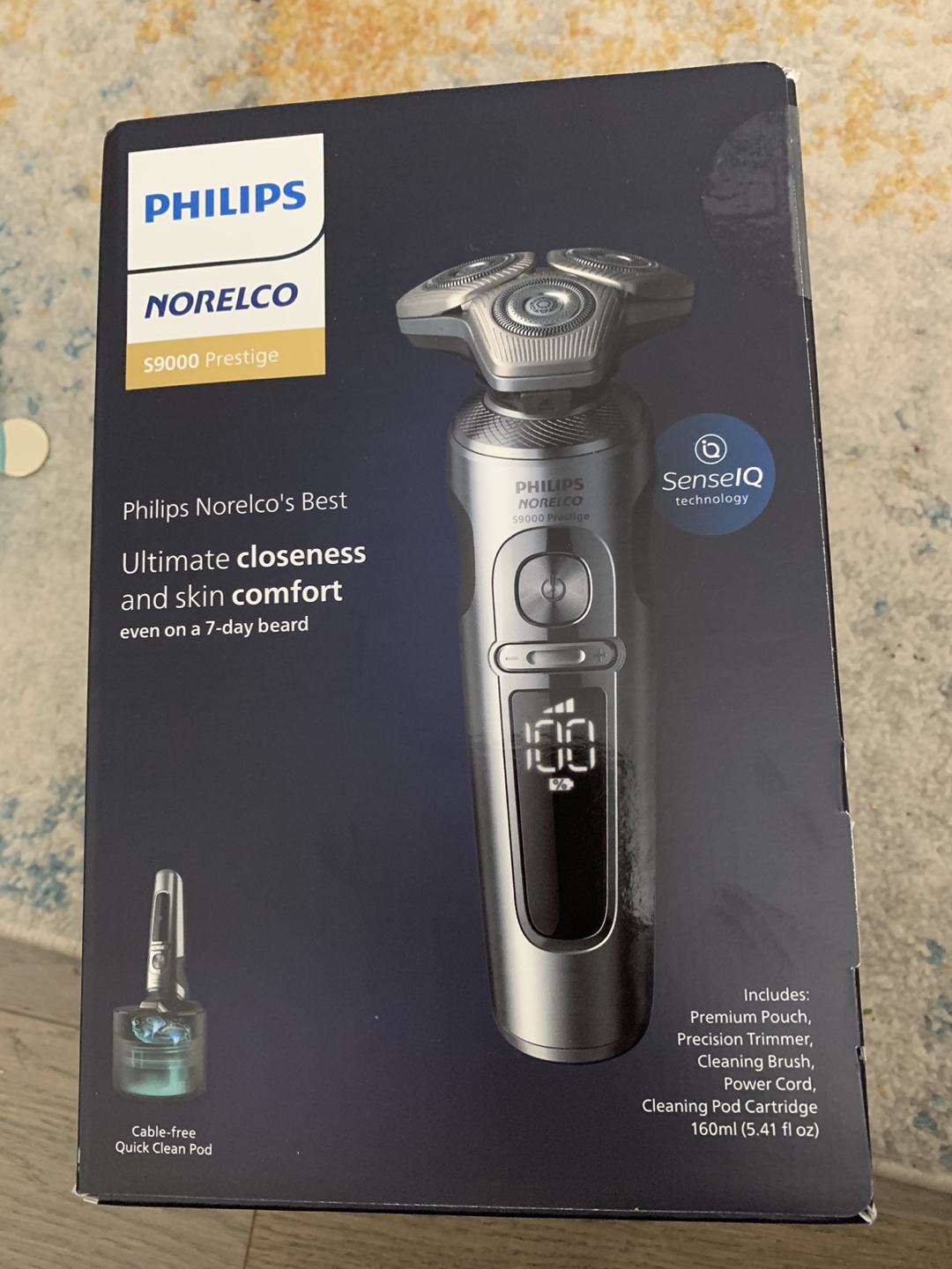 NEW Philips Norelco S9000 Prestige Wet & Dry Electric Shaver - photo 2